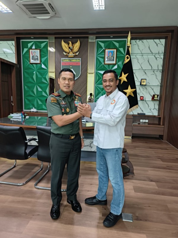 FABEM Riau dan Kodam XIX/Tuanku Tambusai Perkuat Sinergi Pengamanan TNTN