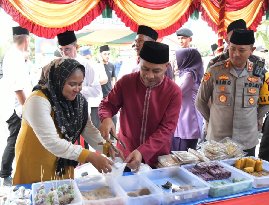 Wabup Bengkalis Harap Pasar Ramadhan Dongkrak Pertumbuhan UMKM