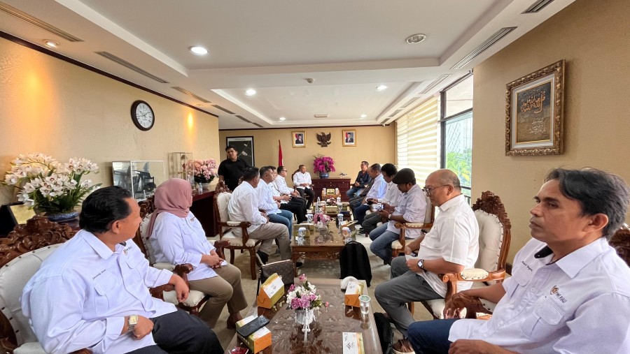 PWI Siap Dukung Program Kerja Pemprov Riau, Gubri Wahid : Wartawan Mitra Strategis