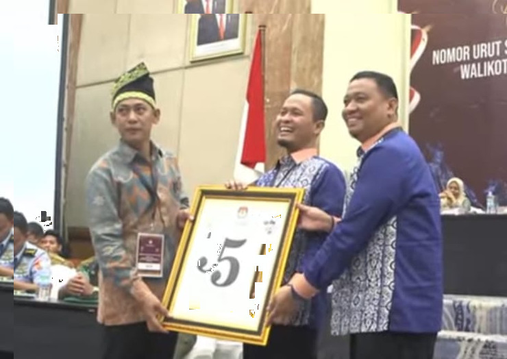 Bersyukur, Paslon AMAn dapat Nomor Urut 5