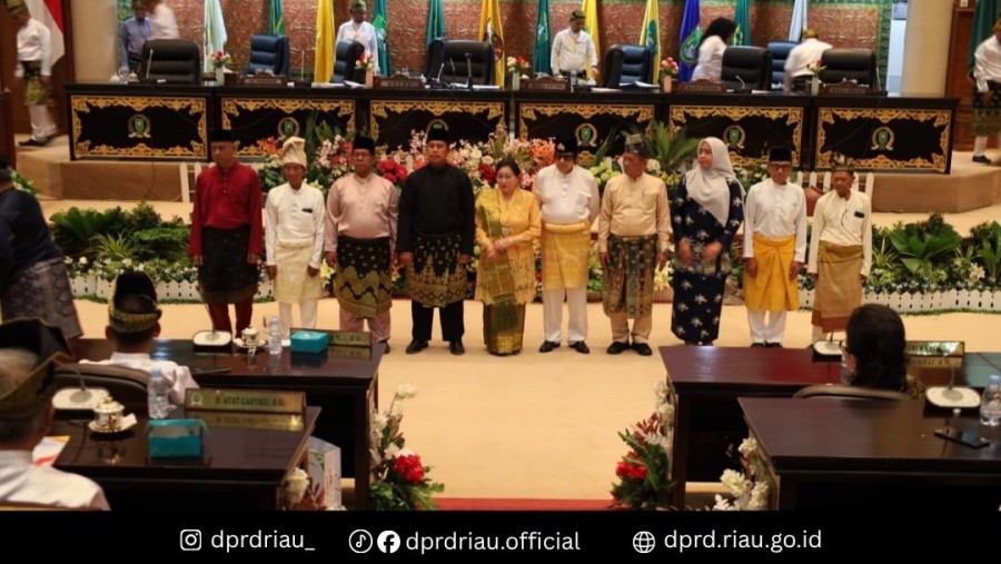 HUT ke-69 Riau, DPRD dan Pemprov Perkuat Sinergi Lanjutkan Pembangunan Daerah