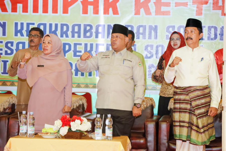 Sempena HUT Kampar ke-74, Pemkab  Silaturahmi dengan Petugas Sosial