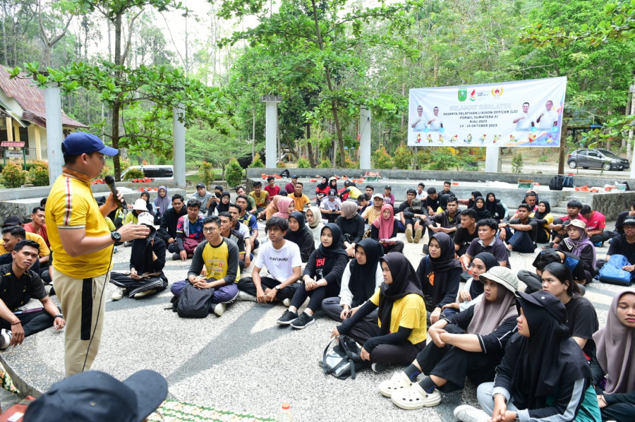 DLHK Riau Beri Pelatihan pada 89 Liaison Officer Porwil XI Sumatera