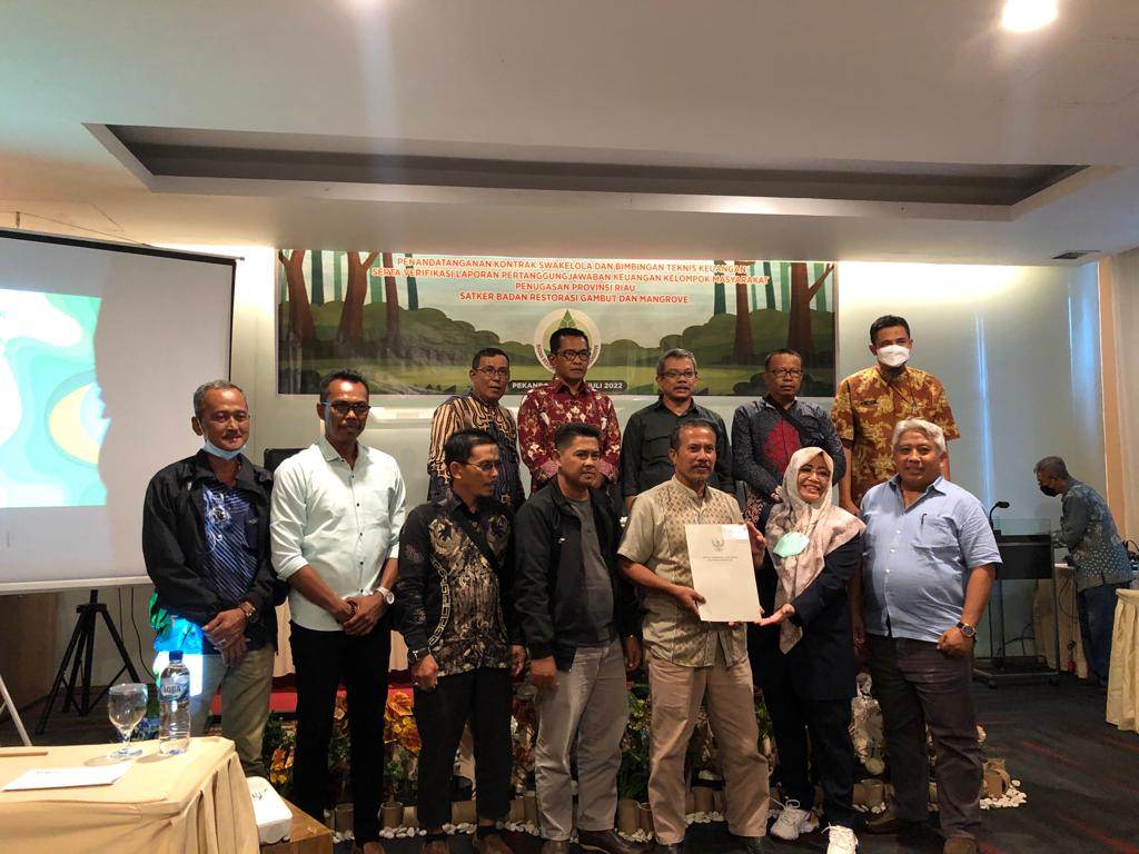 BRGM Sosialisasikan Tertib Administrasi Percepatan Restorasi Gambut