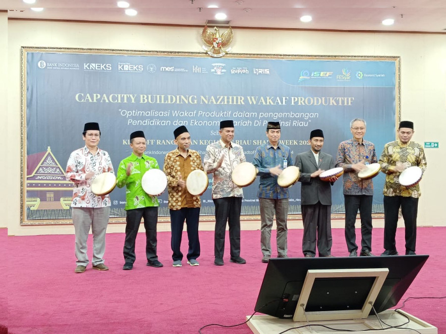 Kick Off Riau Sharia Week 2024, BI Gelar Capacity Building Nazhir Wakaf Produktif