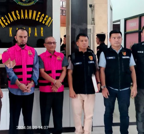 Terlibat Kasus Dana BLUD, Dua Mantan Dirut RSUD Bangkinang Ditahan