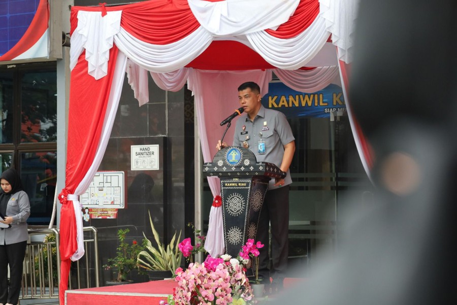 Hari Lahir Pancasila, Kemenkum Riau Tegaskan Komitmen Jaga Keberagaman