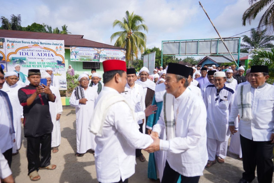 Gubri Hadiri Haul Syekh Ma'sum Tambusai ke-62 di Desa Sungai Kumango