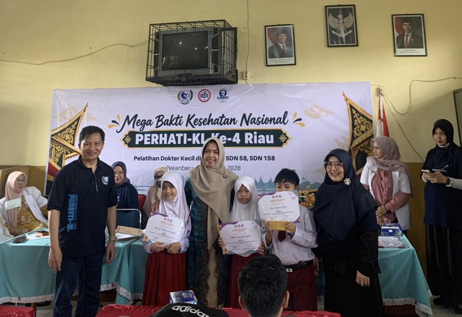 Dr. Meiza Ningsih Buka Program Dokter Kecil dan Siswa Sadar Bising