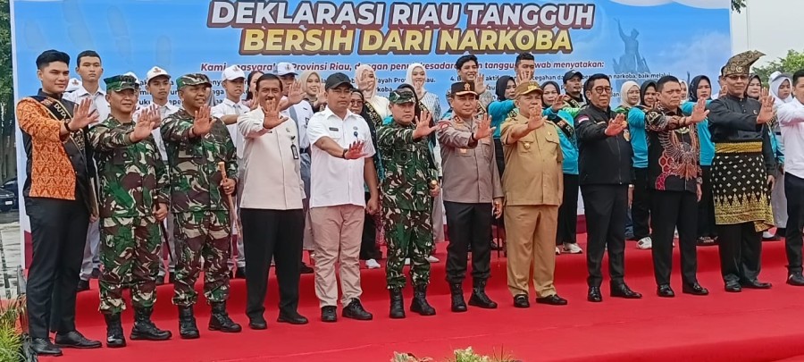 Pemprov Riau dan Polda Riaui Bentuk Satgas Anti Narkoba