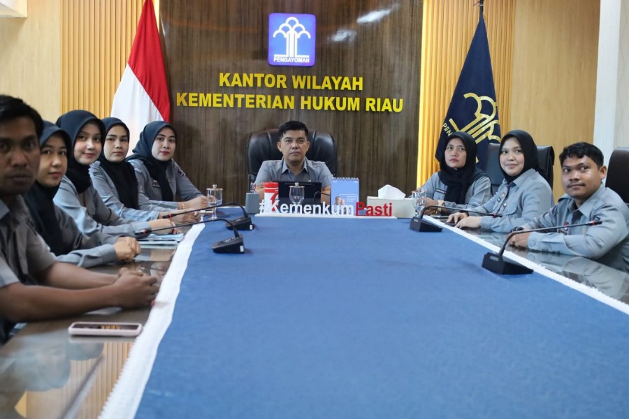 Kemenkum Riau Perkuat Tata Kelola Kinerja Lewat Forum Nasional