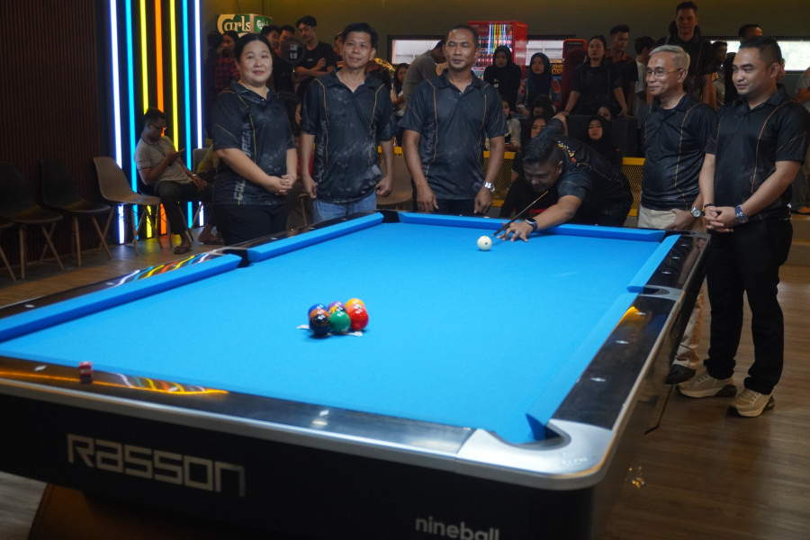 Atlet PON Pekanbaru Bakal Latihan di Rumah Billiards Golden Break