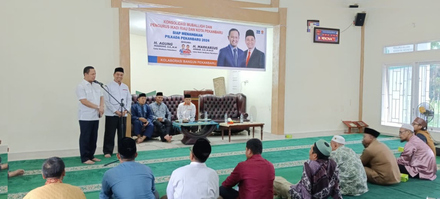 Berkolaborasi, Mubaligh dan Pengurus IKADI Riau Siap Dukung Bapaslon AMAn