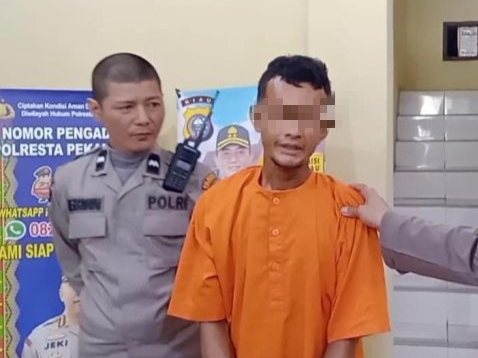 Hindari Amukan Warga, Maling Pagar Gereja di Pekanbaru Sembunyi di Selokan