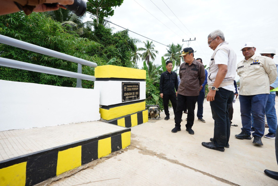 Gubri Minta Masyarakat Bagansiapiapi Jaga Jembatan Sei Besi