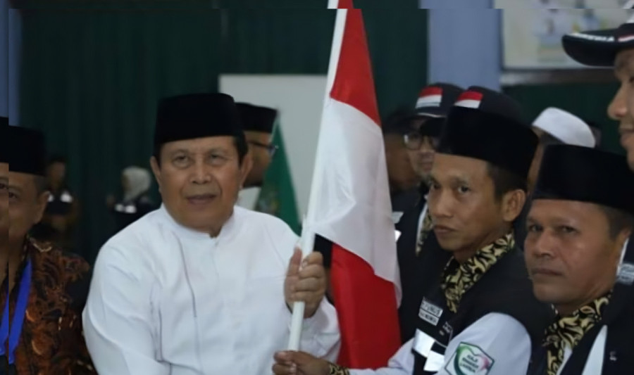 Bupati Sukiman Lepas 470 JCH Asal Rohul Menuju Madinah