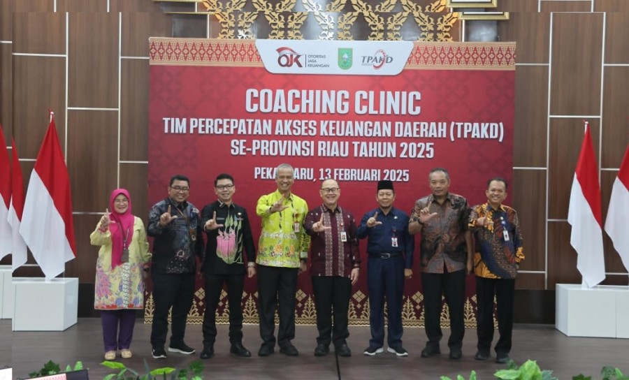 OJK dan TPAKD Riau Perkuat Sinergi Tingkatkan Inklusi Keuangan
