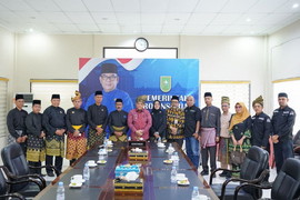 Gubri Edy Natar Terima Audiensi dari LAM  Pekanbaru