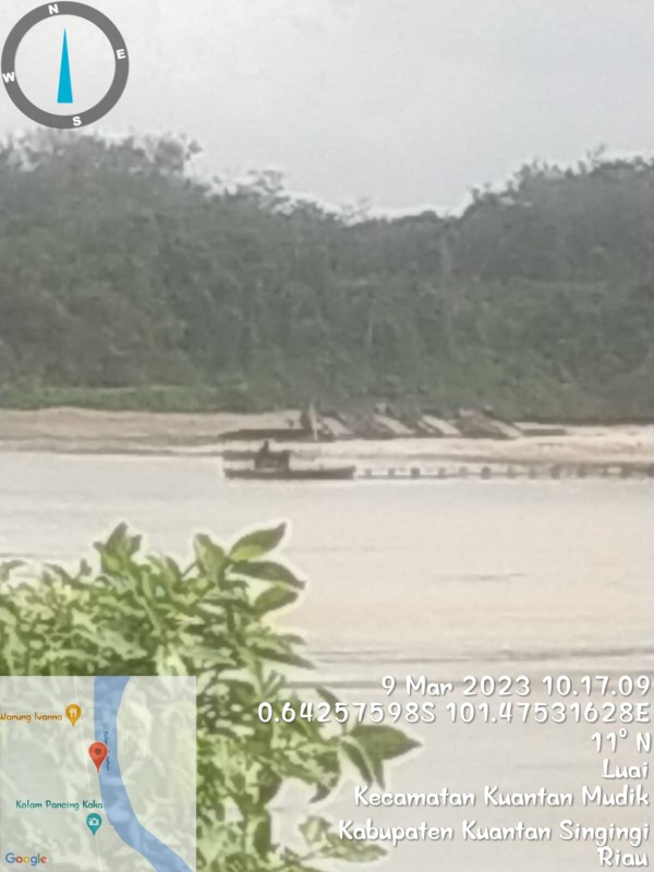 Arena Pacu Jalur di Kuansing Rusak Parah Akibat Dihantam Penambangan Ilegal
