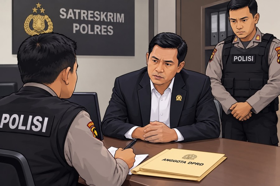 Soal Kelebihan Bayar Perjalanan Dinas, DPRD Kuansing Dipanggil Polisi