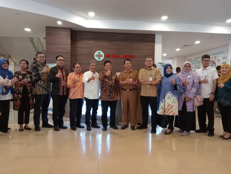Dirut BPJS Kesehatan Puji Pelayanan RS Awal Bros Pekanbaru