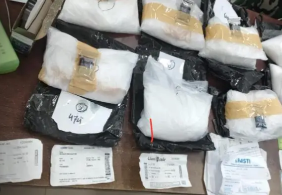 Bawa Sabu 4,1 Kg, Warga Aceh Utara Ditangkap di Bandara SSK II