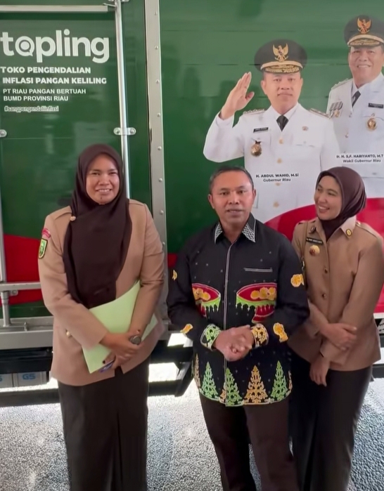 Gubri Abdul Wahid Hadirkan Mobil Topling Solusi Atasi Lonjakan Harga Pangan