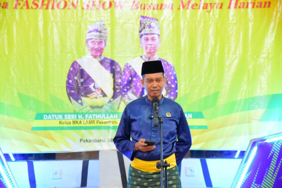 Lestarikan Budaya Melayu, LAM Pekanbaru Dukung Kebijakan Wako Soal Outer Baju Melayu