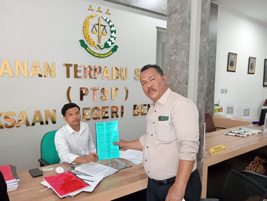 Petir dan Topan RI Laporkan Dugaan Penyalahgunaan Anggaran di Dinas Ketahanan Pangan Bengkalis