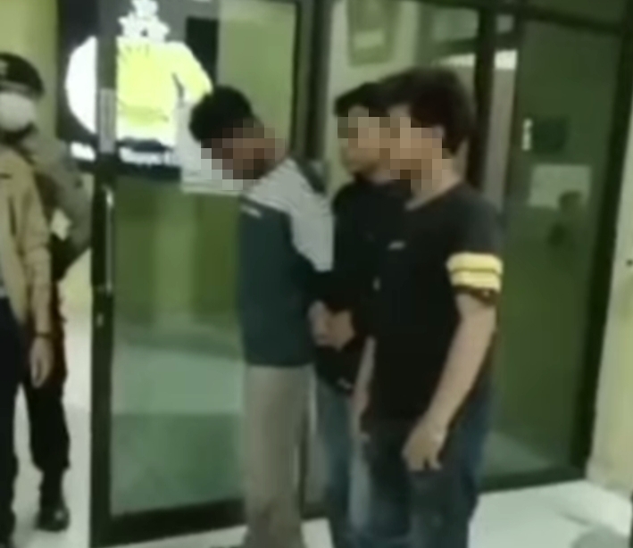 Diringkus Warga, 3 Remaja Pelaku Begal Diantar ke Polsek Tampan