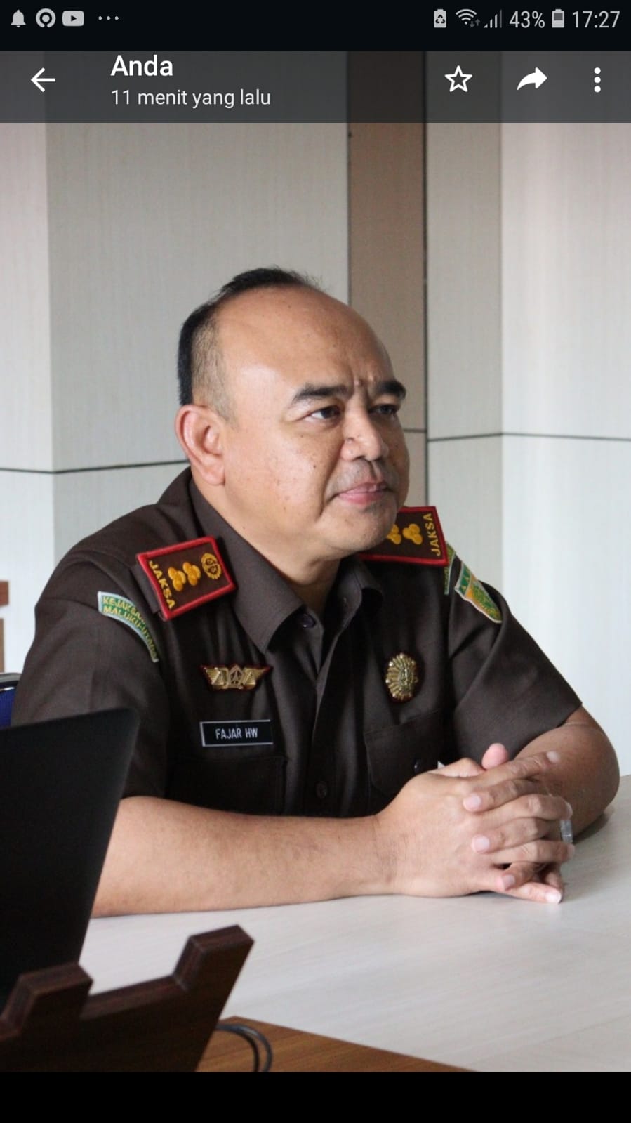 Kajari Rohul Serius Dalami Dugaan  Penyimpangan Kas Desa Kepenuhan Raya