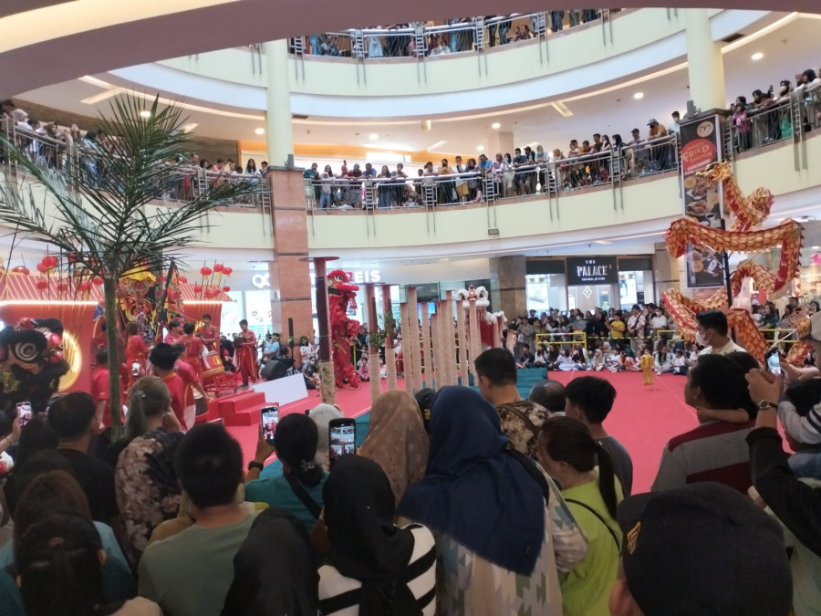 Cap Go Meh Tutup Rangkaian Perayaan Imlek di Mal SKA