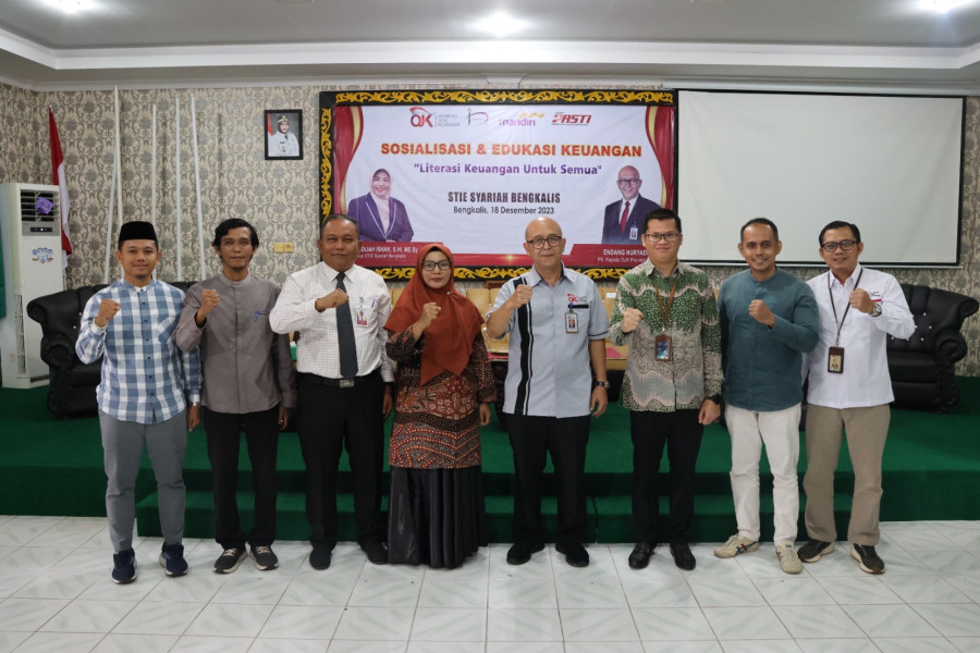 OJK Provinsi Riau Gelar Edukasi Keuangan di Bengkalis