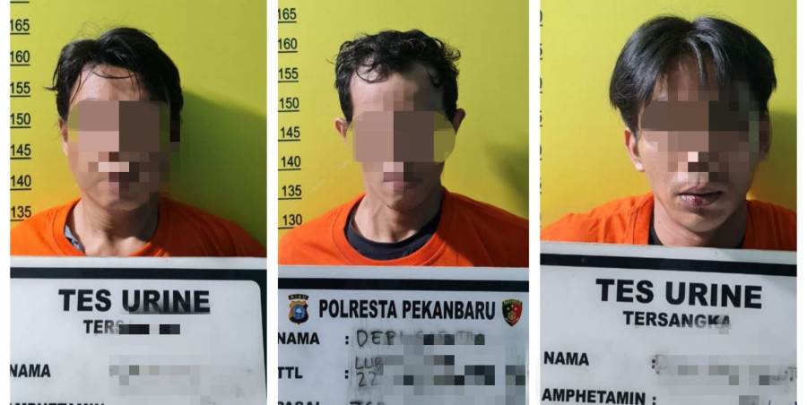Komplotan Maling Toko Ritel Ditangkap, 2 Jadi DPO Polisi Pekanbaru