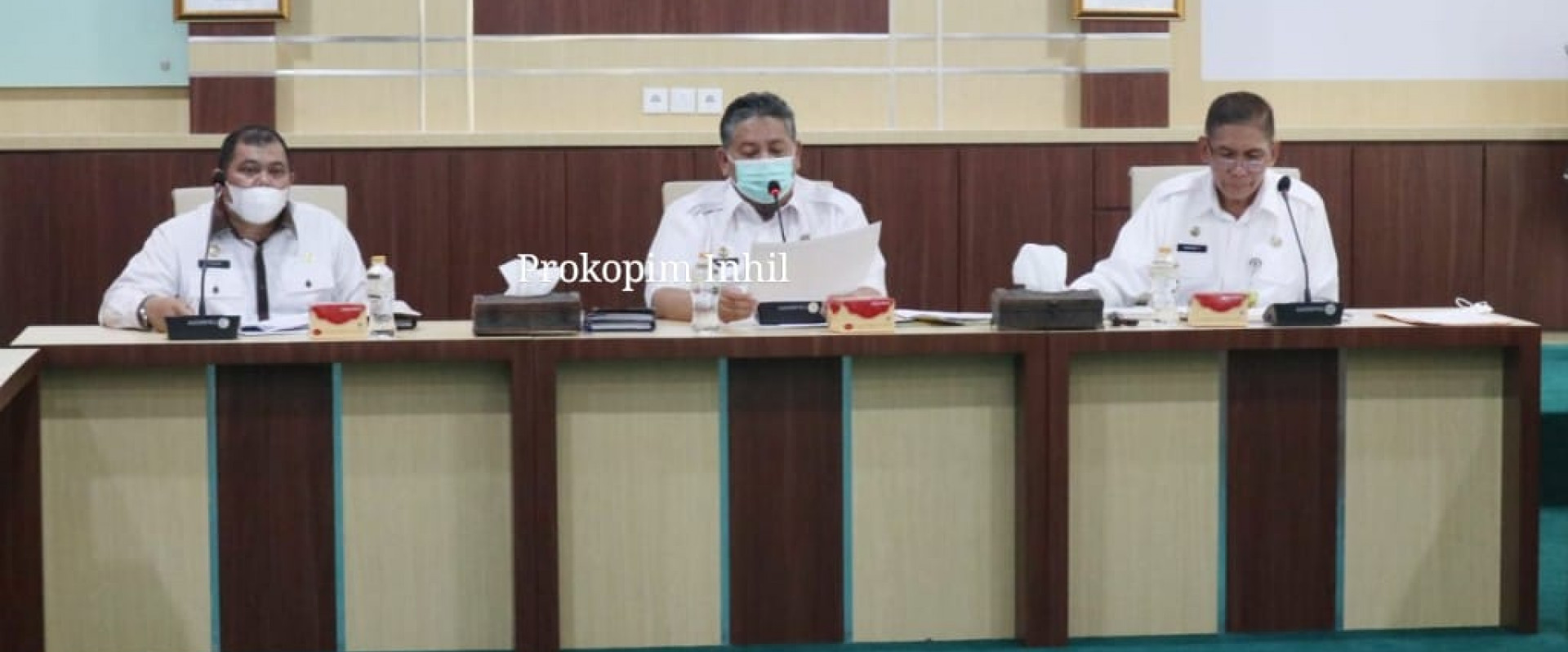 Pemkab Inhil Gelar Rapat Evaluasi DAK Tahun Anggaran 2021
