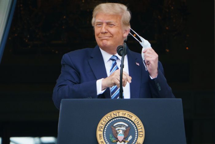 Trump Klaim Dirinya Sudah Kebal COVID-19
