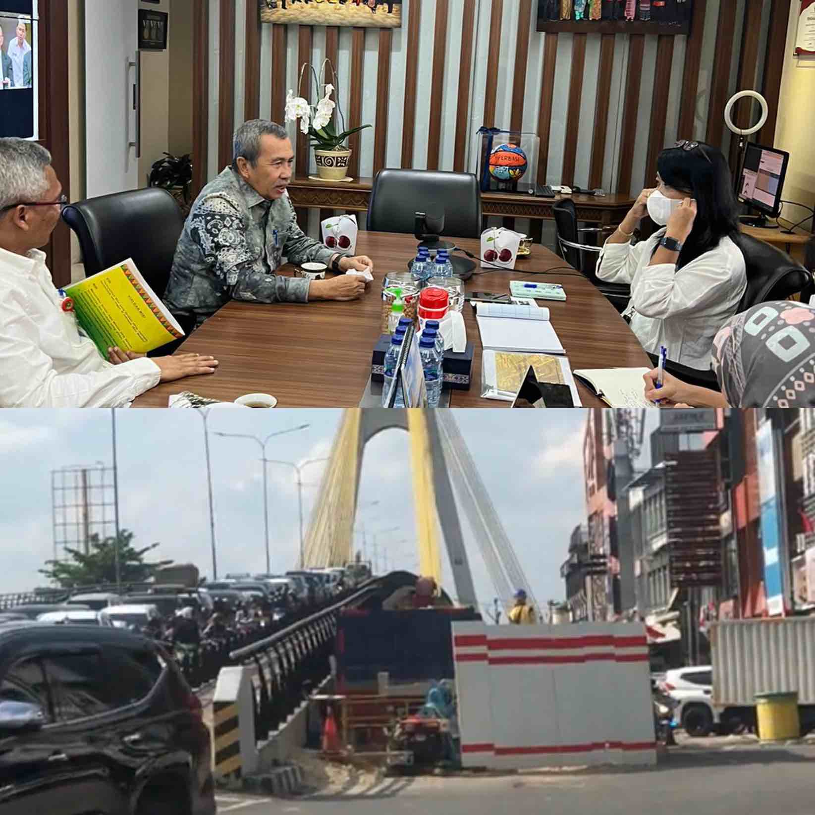 Gubri Syamsuar Laporkan Jalan Rusak Akibat Proyek IPAL ke Dirjen Cipta Karya Kemen PUPR