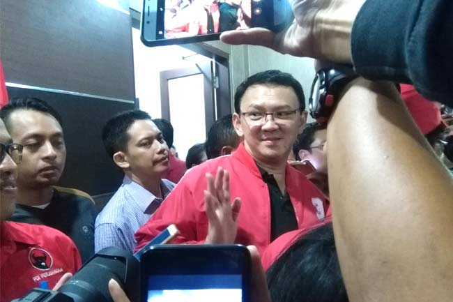 Ahok Resmi Jadi Anggota Kader PDIP
