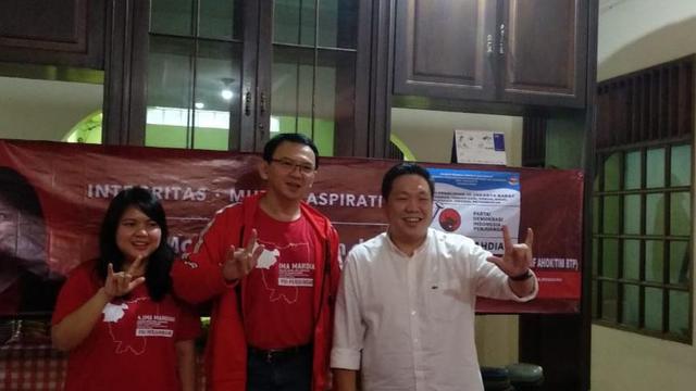 Ahok Kampanye Caleg, Berharap Agar PDIP Terus Berjaya