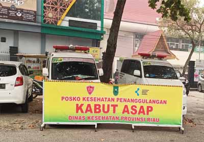 Diskes Riau Siapkan Ambulan Cepat Layani Masyarakat Terdampak ISPA