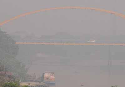 Kabut Asap Selimuti Pekanbaru, BMKG Sebut Berasal dari Karhutla Pelalawan