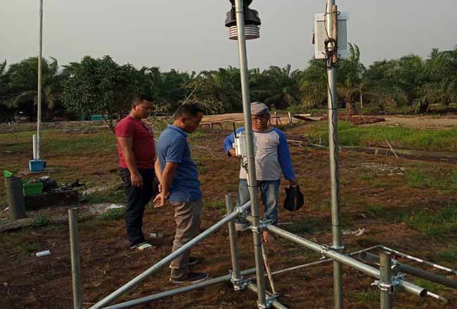 BPPT Tanam SMOKIES di Sumsel Pantau Level Air Gambut