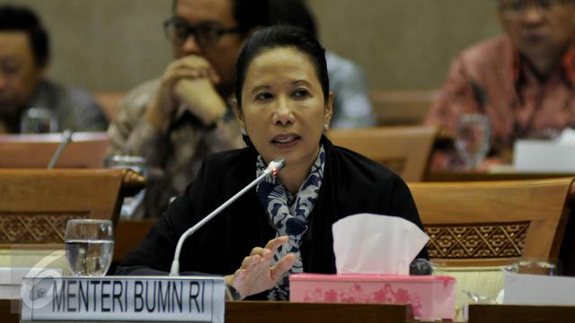 Menteri Rini Soemarno Jawab Soal Isu BUMN Bangkrut