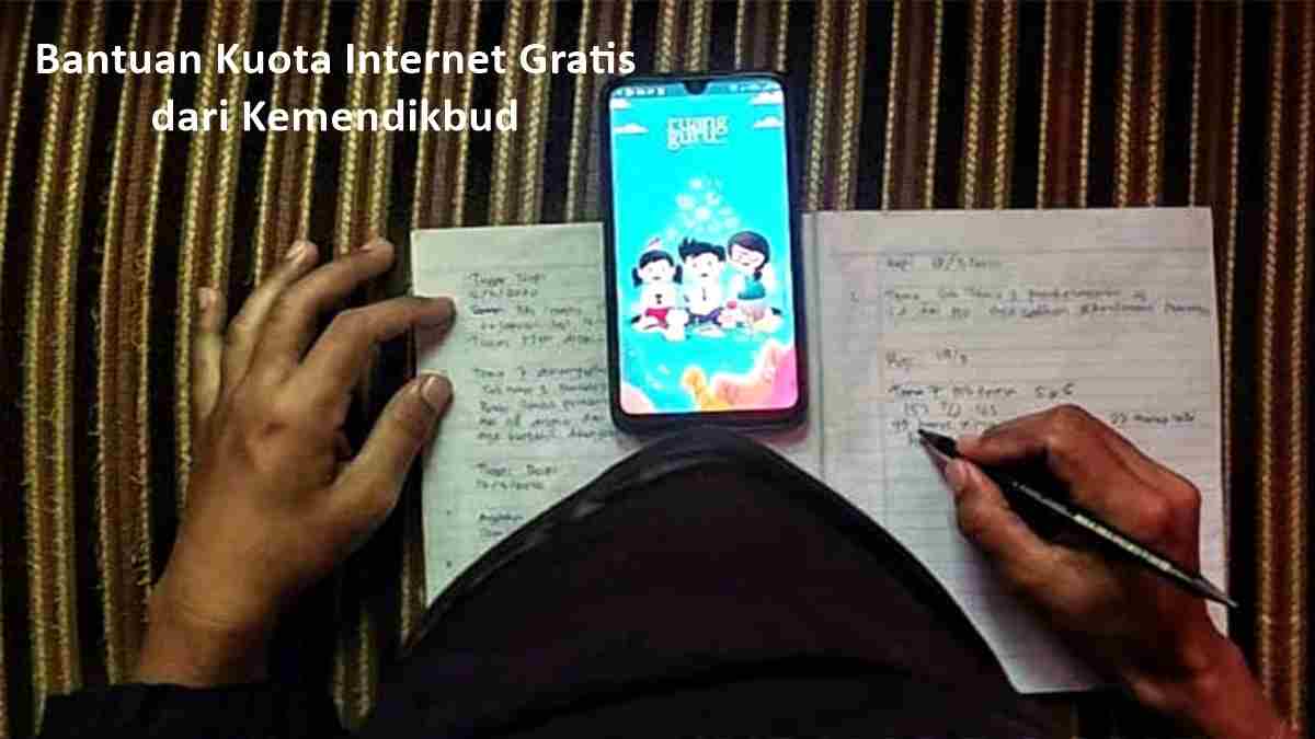 Bantuan Kuota Internet Kemdikbud November-Desember akan Dirapel