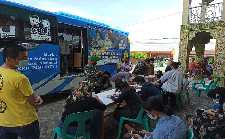 Bus Vaksinasi Keliling Dijadwalkan Kembali Beroperasi 26 Juni 