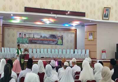 Acara IPHI Rohil, Lantunan Ayat Suci Alquran Bergema di Gedung Misran Rais