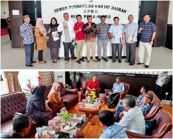 Cari Refrensi Soal Banmus, DPRD Dharmasraya Sambangi DPRD Pekanbaru
