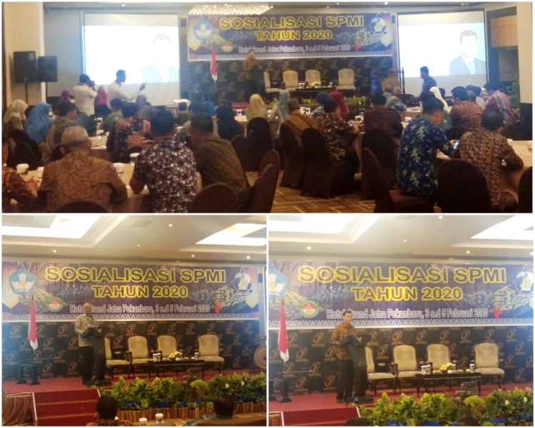 Gandeng Disdik Riau, LPMP Riau Gelar Sosialisasi SPMI Tahun 2020