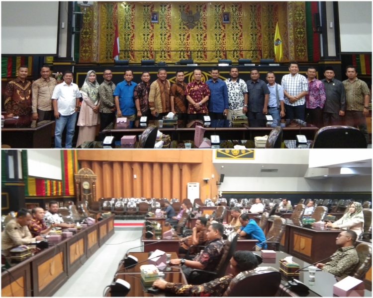  Kunker, DPRD Rohul dan DPRD Padang Lawas Serbu DPRD Pekanbaru