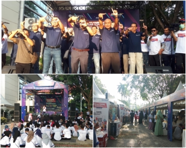 Puncak Pekan QRIS Nasional 2020 di Pekanbaru Meriah, BI Riau Ajak Warga Waspada Virus Corona